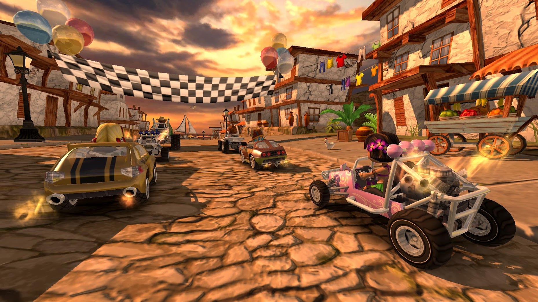 Скачать Beach Buggy Racing 2024.01.04 [мод: много денег] на Android |  ProDroid.Org