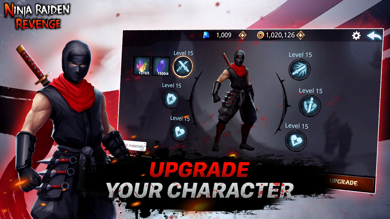 Скачать Ninja Raiden Revenge 1.6.5 [мод: много денег] на Android |  ProDroid.Org