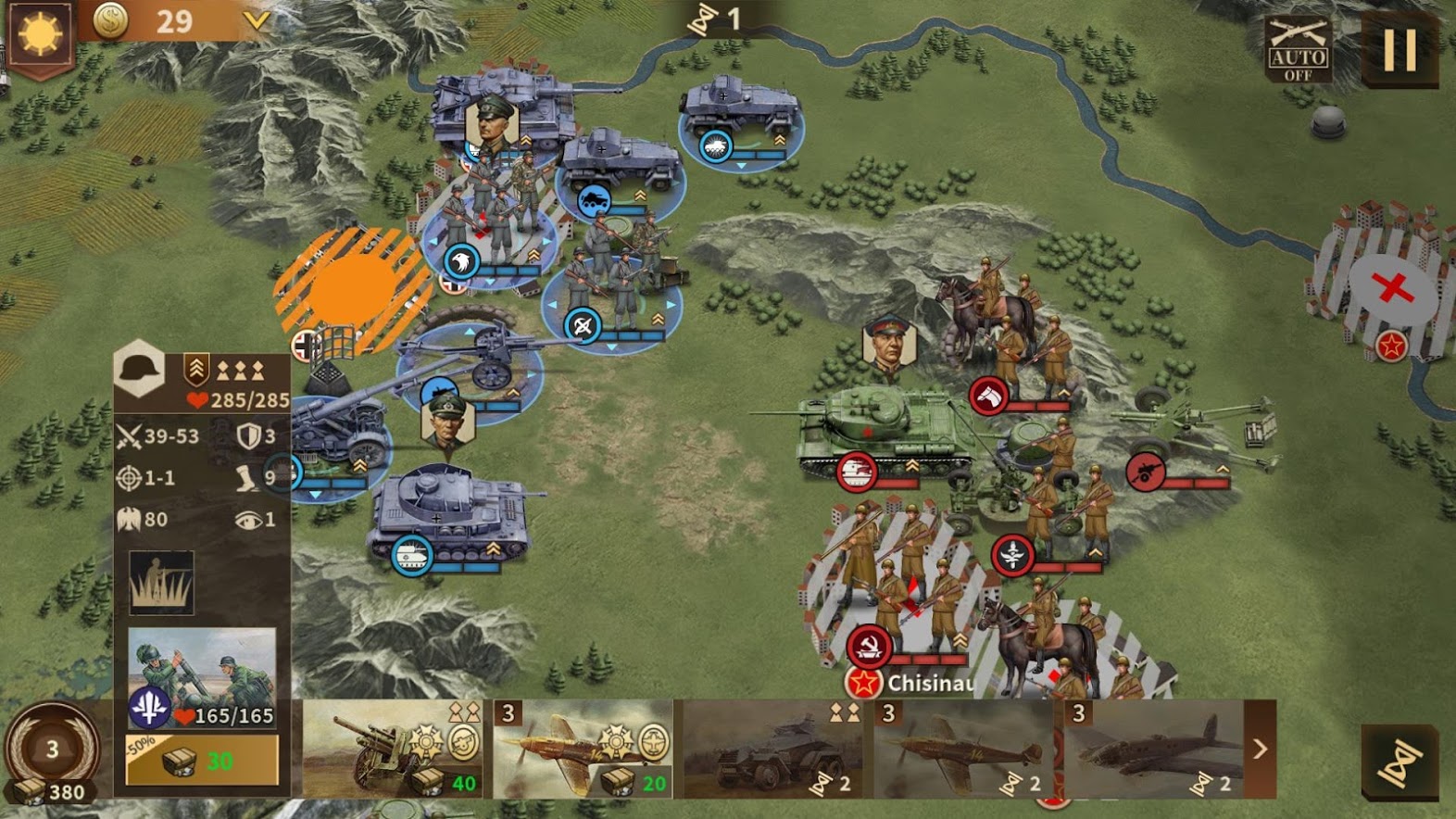 Скачать Glory of Generals 3 - WW2 SLG 1.7.4 [мод: много денег] на Android |  ProDroid.Org