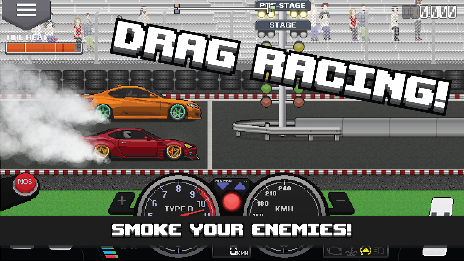 Скачать Pixel Car Racer 1.2.3 [мод: много денег] на Android | ProDroid.Org