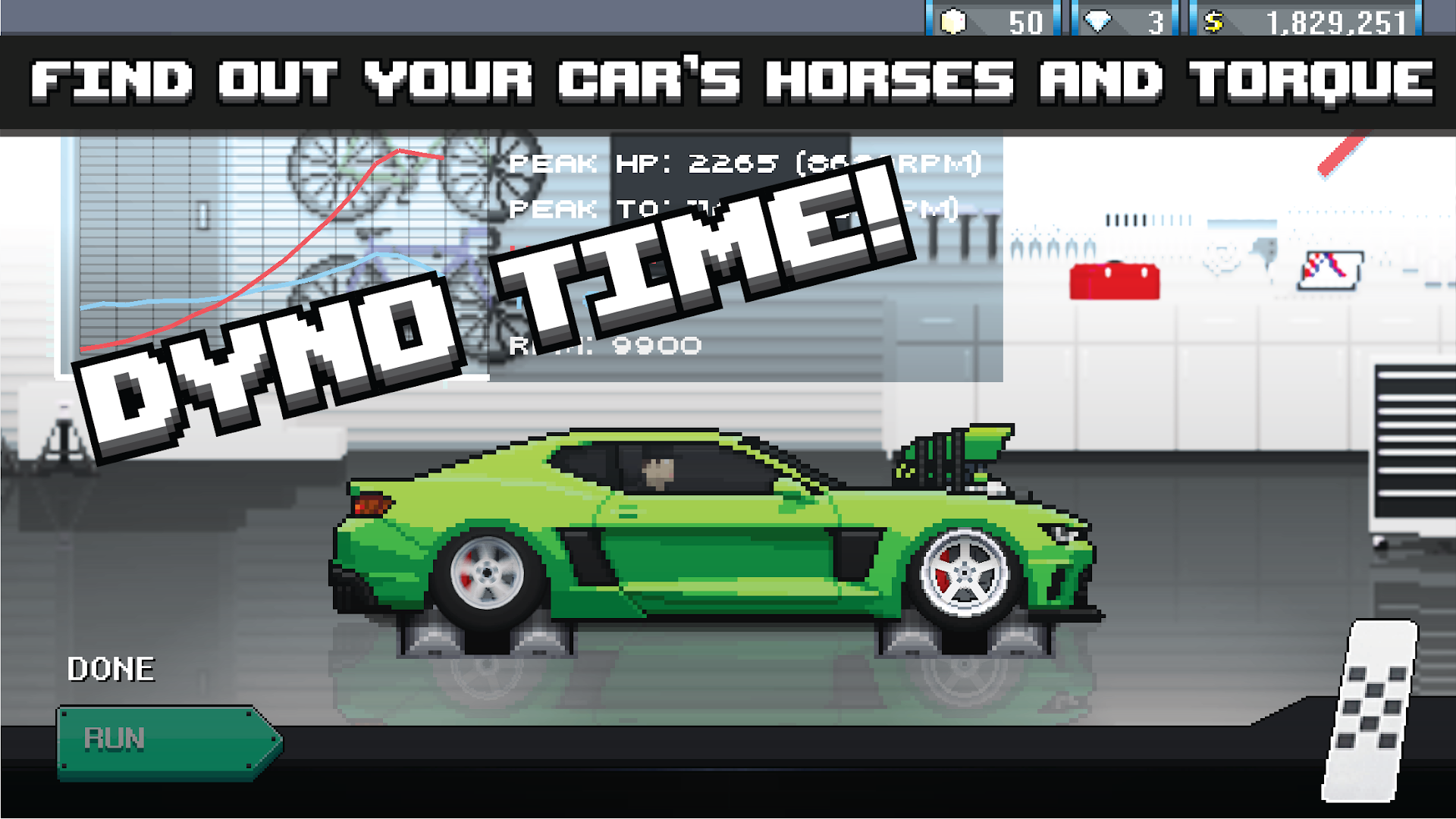 Скачать Pixel Car Racer 1.2.3 [мод: много денег] на Android | ProDroid.Org