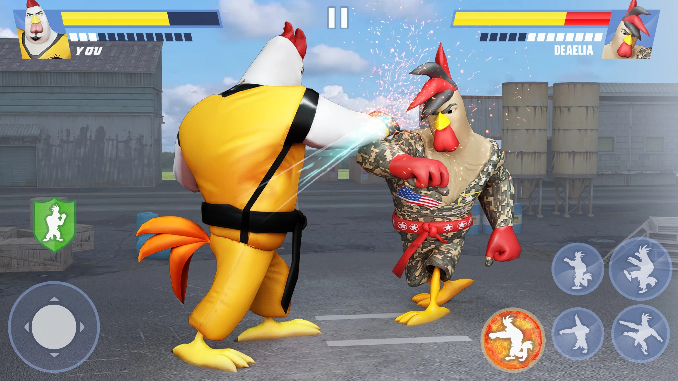 Скачать Kung Fu Animal: Fighting Games 1.3.8 [мод: много денег] на Android  | ProDroid.Org