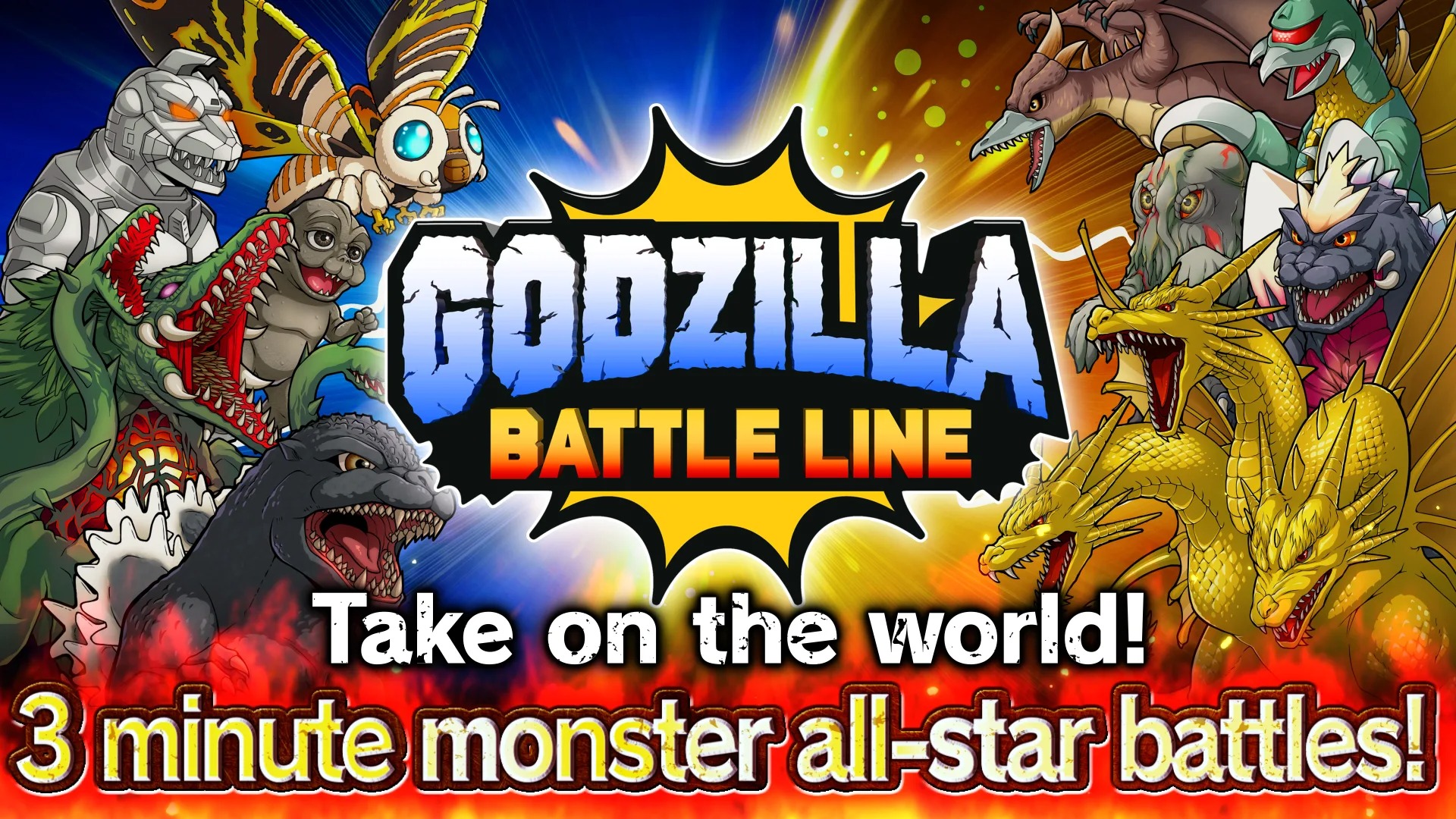 Годзилла батл лайн. Godzilla игра на андроид. Godzilla Battle line King Ghidorah. Godzilla Battle line взломанная последняя версия.