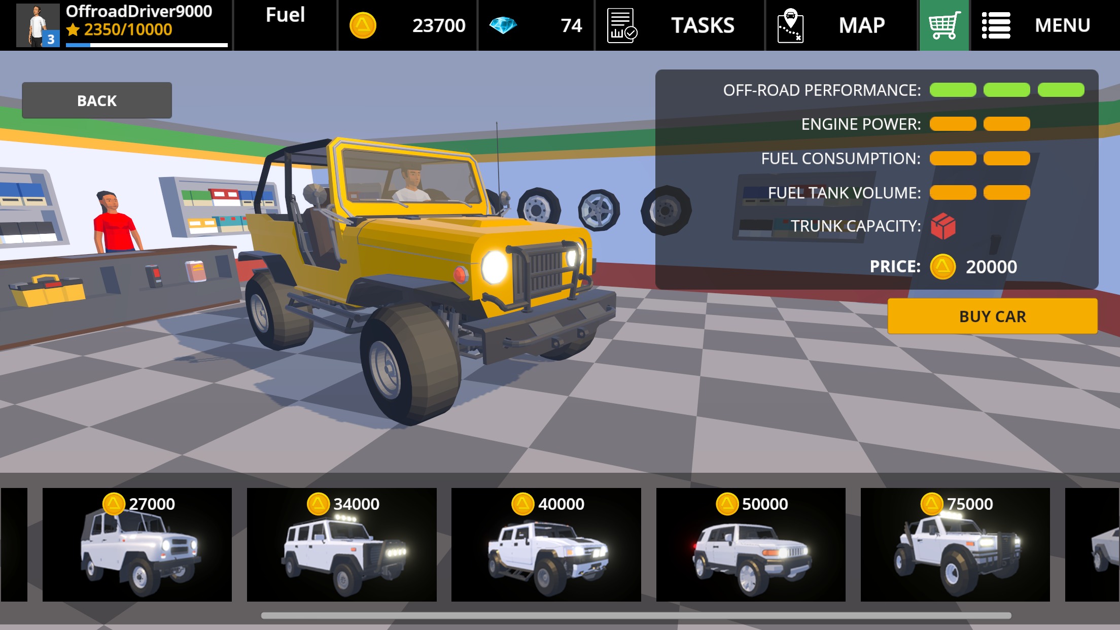 Скачать Driving Zone: Offroad 0.25.02 [мод: много денег] на Android |  ProDroid.Org