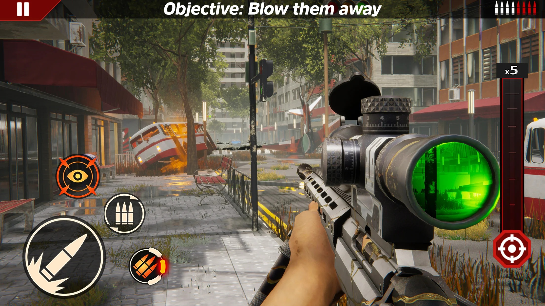 Скачать Sniper Zombie 3D Game 2.42.1 [мод: много денег] на Android |  ProDroid.Org