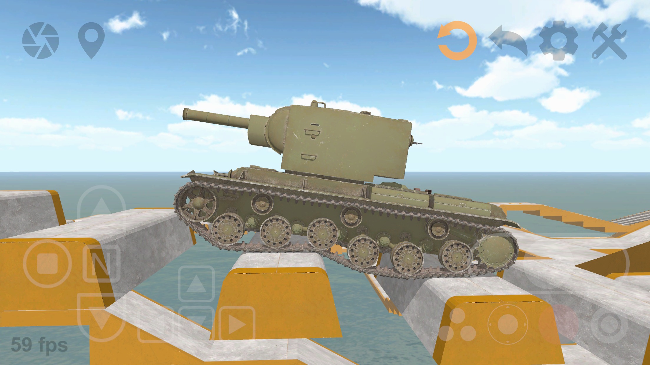 Tank physics mobile 1. Tank physics mobile.