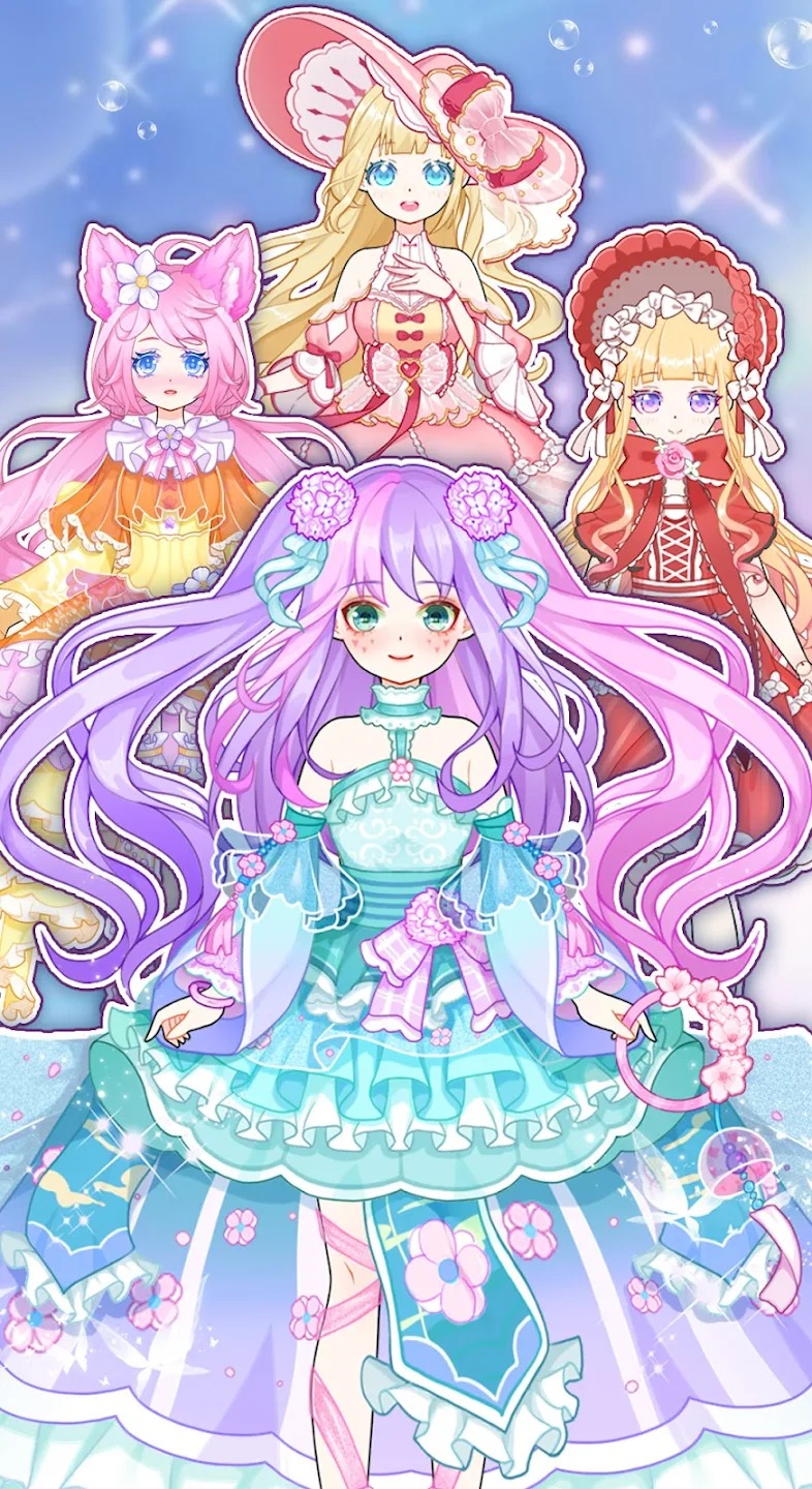 Скачать Anime Princess Dress Up Game 3.1 [мод: бесплатные награды] на  Android | ProDroid.Org