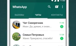 Screenshot WhatsApp Messenger