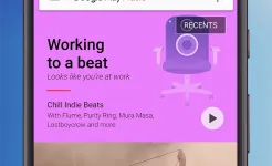 Screenshot Google Play Музыка