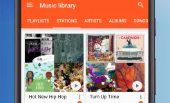 Screenshot Google Play Музыка