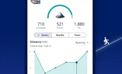 Screenshot RunKeeper: GPS бег ходьба