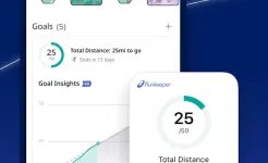 Screenshot RunKeeper: GPS бег ходьба