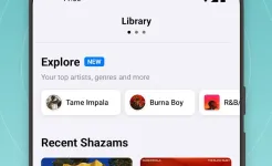 Screenshot Shazam