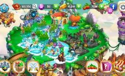 Screenshot Город драконов (Dragon City)