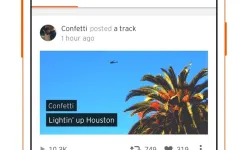 Screenshot SoundCloud