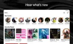 Screenshot SoundCloud