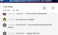 Screenshot YouTube