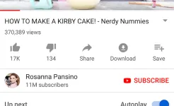 Screenshot YouTube