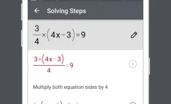 Screenshot Photomath