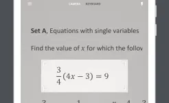 Screenshot Photomath