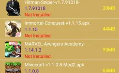 Screenshot APK Installer