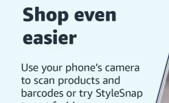 Screenshot Amazon Shopping