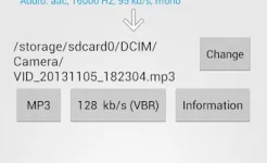 Screenshot MP3 Video Converter