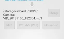 Screenshot MP3 Video Converter