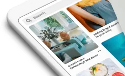 Screenshot Pinterest