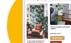 Screenshot Pinterest