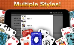 Screenshot Классический пасьянс 'Паук'