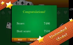 Screenshot Классический пасьянс 'Паук'