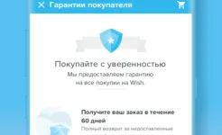 Screenshot Wish – Не переплачивайте