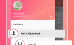Screenshot Followers & Unfollowers