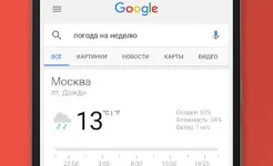 Screenshot Google