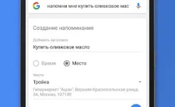 Screenshot Google