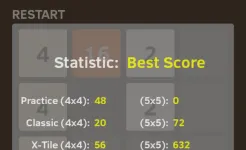 Screenshot 2048 Number puzzle game