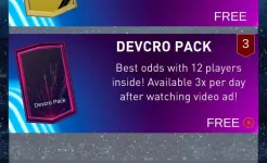 Screenshot DEVCRO 20 - Draft, Packs
