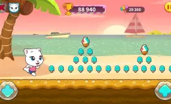 Screenshot Говорящий Том: за конфетами!