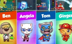 Screenshot Говорящий Том: за конфетами!