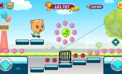 Screenshot Говорящий Том: за конфетами!
