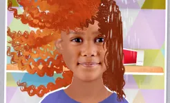 Screenshot Toca Hair Salon Me