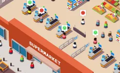 Screenshot Idle Supermarket Tycoon - Shop