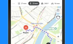 Screenshot Яндекс.Карты – приложение к городу