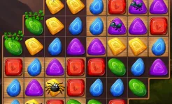 Screenshot Самоцветы или кристаллы? Три в ряд