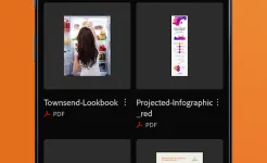Screenshot Adobe Acrobat Reader
