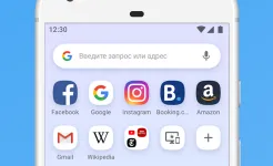 Screenshot Браузер Opera с бесплатным VPN