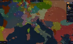 Screenshot Age of History II Europe