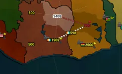 Screenshot Age of History Африка