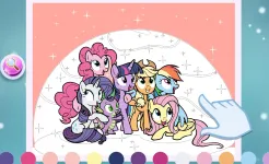 Screenshot My Little Pony: раскраска
